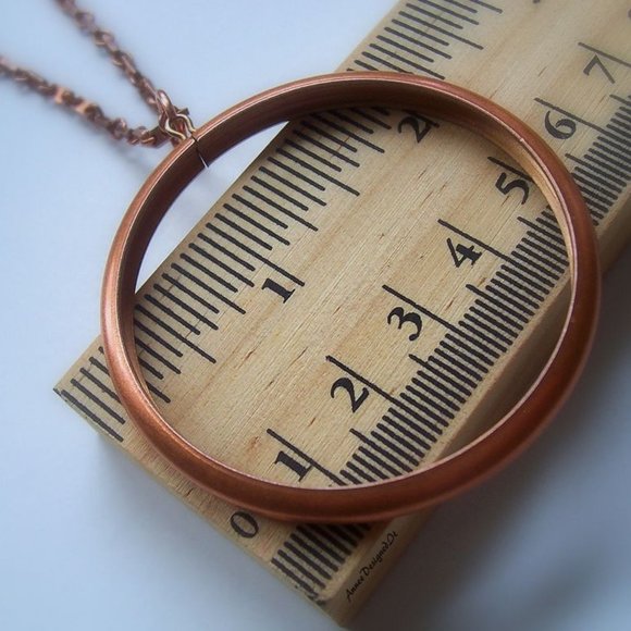 Copper Statement Necklace - Picture 5 of 7